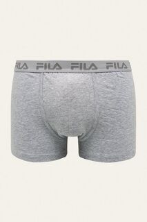 Боксеры (2 пары) Fila, серый