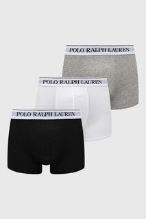 Набор боксеров , 3 пары Polo Ralph Lauren, серый
