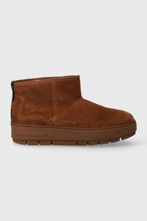 Замшевые зимние ботинки COOL SUEDE SNOWBOOT Tommy Hilfiger, коричневый