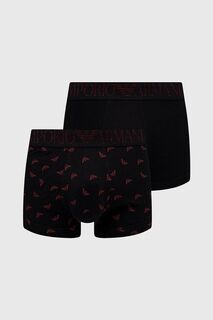Боксеры (2 пары) Emporio Armani Underwear, черный