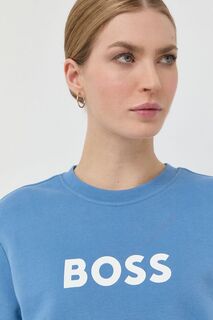 Толстовка BOSS из хлопка Boss, синий