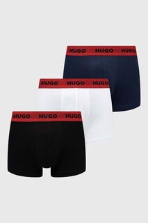 Пары боксеров HUGO 3 Hugo, темно-синий