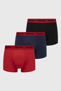 Пары боксеров HUGO 3 Hugo, красный