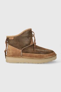 Замшевые зимние ботинки UGG Campfire Crafted Regenerate Ugg, коричневый