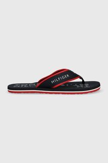 Шлепанцы SPORTY HILFIGER BEACH SANDAL Tommy Hilfiger, темно-синий