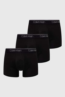 Комплект боксеров , 3 пары Calvin Klein Underwear, черный