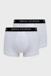Трусы-боксеры 956001.CC282 (2 шт.) Armani Exchange, белый