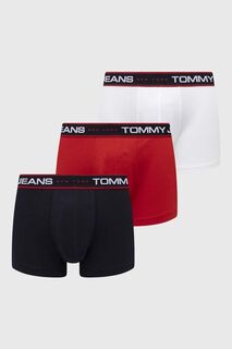 Набор боксеров , 3 пары Tommy Jeans, мультиколор