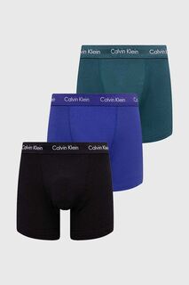 Комплект боксеров , 3 пары Calvin Klein Underwear, синий