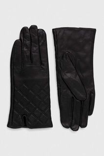 Кожаные перчатки Answear Lab, черный