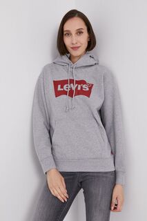 Толстовка Леви Levi&apos;s, серый Levis