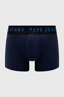 Набор боксеров , 2 пары Pepe Jeans, темно-синий