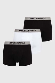Комплект из трех боксеров Karl Lagerfeld, черный