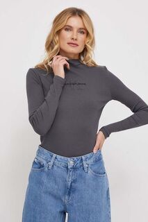 Джинсы с длинным рукавом Calvin Klein Jeans, серый