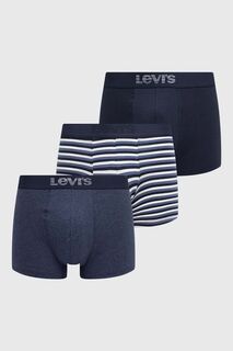 Комплект из трех боксеров Levi&apos;s, синий Levis