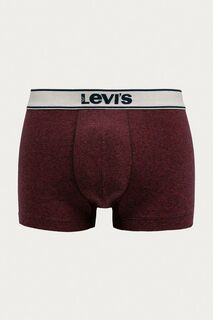 Шорты-боксеры (2 пары) Levi&apos;s, бордовый Levis