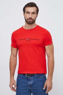 Футболка Томми Хилфигера Tommy Hilfiger, красный