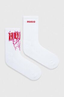Носки HUGO, 2 шт. Hugo, белый
