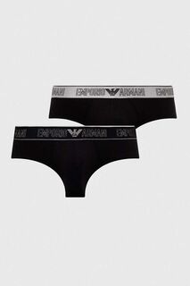 Трусики , 2 пары Emporio Armani Underwear, мультиколор