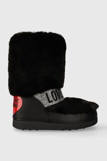 Зимние ботинки SKIBOOT20 Love Moschino, черный