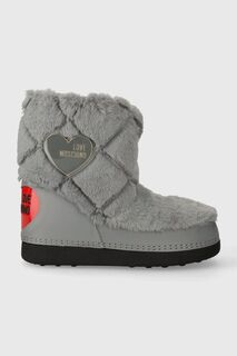 Зимние ботинки SKIBOOT20 Love Moschino, серый