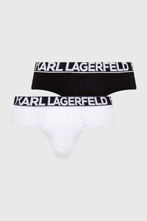 Комплект из трех трусов Karl Lagerfeld, черный