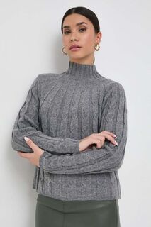 Шерстяной свитер Marella, серый