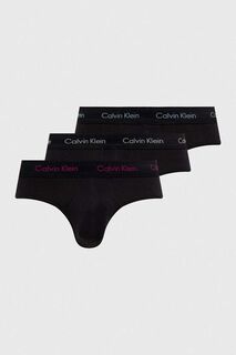 Комплект трусов , три пары Calvin Klein Underwear, черный