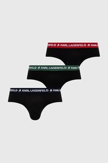 Комплект из трех трусов Karl Lagerfeld, мультиколор