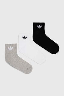 Носки , 3 пары adidas Originals, белый