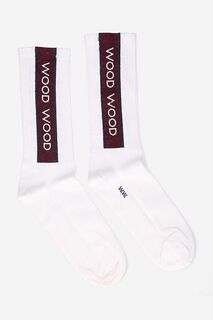 Деревянные носки Conor Logo Sport Socks Wood Wood, белый
