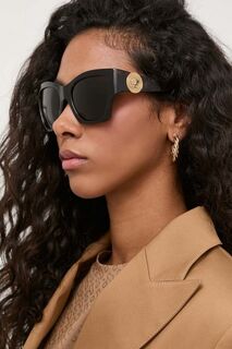 Солнцезащитные очки Версаче Versace, коричневый