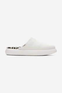 Шлепанцы Canvas Mallow Mule Alpargata Toms, белый