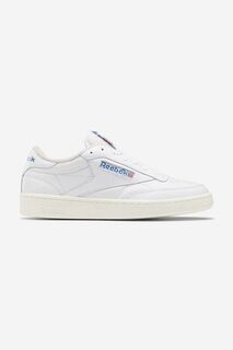 Винтажные кожаные кроссовки Club C 85 Reebok, белый