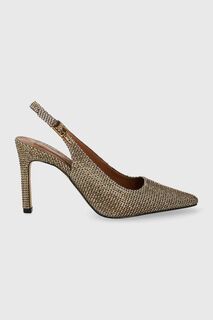 Туфли Regent 90 с ремешком на пятке Kurt Geiger London, бежевый