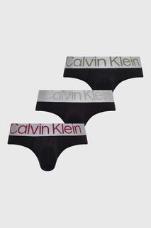 Комплект трусов , три пары Calvin Klein Underwear, черный