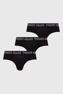 Комплект из трех трусов Tommy Jeans, черный