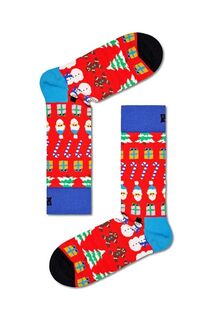 Все, что я хочу на Рождество Носки Happy Socks, красный