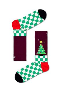Носки «» «Рождественская елка» Happy Socks, мультиколор