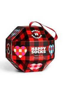 Подарочная коробка носков Bauble Sock Happy Socks, красный