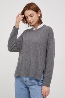 Кашемировый свитер United Colors of Benetton, серый