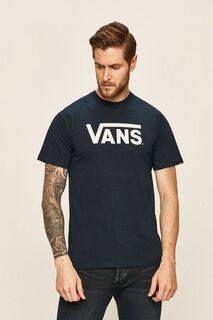 Вансы - футболка Vans, темно-синий