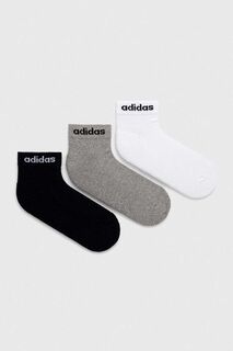 Носки , 3 пары adidas, черный