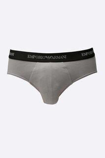 Трусики (2 упаковки) Emporio Armani Underwear, черный