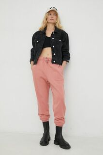 Хлопковые спортивные штаны Мустанг Cosy Jogger Mustang, оранжевый