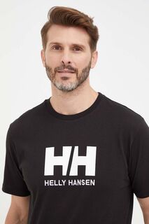 Футболка ФУТБОЛКА С ЛОГОТИПОМ HH Helly Hansen, черный