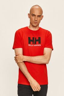 Футболка ФУТБОЛКА С ЛОГОТИПОМ HH Helly Hansen, красный