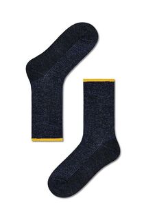 Носки Mariona Crew Happy Socks, темно-синий