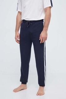 Хлопковые спортивные брюки Tommy Hilfiger, темно-синий