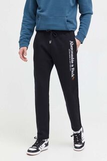 Спортивные брюки Abercrombie &amp; Fitch, черный